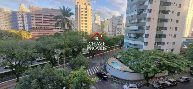 Apartamento com 3 Quartos para alugar, 202m² no Embaré, Santos