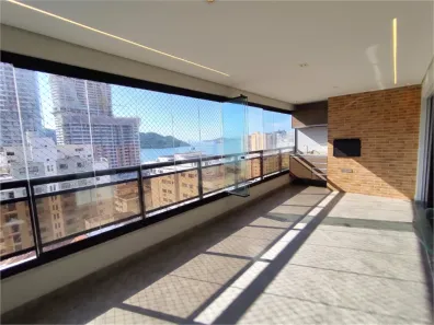 Apartamento com 3 Quartos para venda ou aluguel, 132m² no Ponta da Praia, Santos