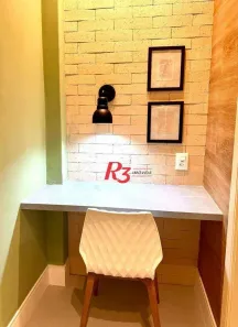 Apartamento com 2 Quartos para alugar, 50m² no Ponta da Praia, Santos