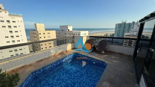 Cobertura com 3 Quartos à venda, 196m² no Guilhermina, Praia Grande
