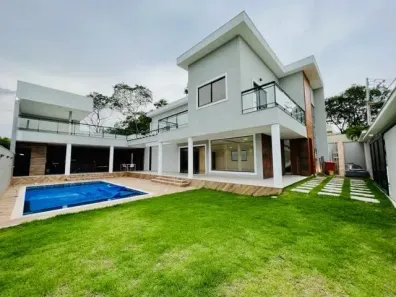 Casa de Condomínio com 4 Quartos para alugar, 420m² no Guaratiba, Rio de Janeiro