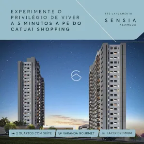 Apartamento com 2 Quartos à venda, 57m² no Gleba Fazenda Palhano, Londrina