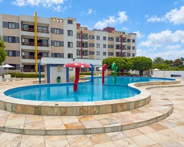 Apartamento com 2 Quartos para alugar, 72m² no Cumbuco, Caucaia
