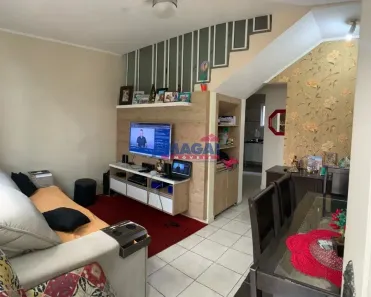 Casa de Condomínio com 2 Quartos à venda, 75m² no Jardim Califórnia, Jacareí