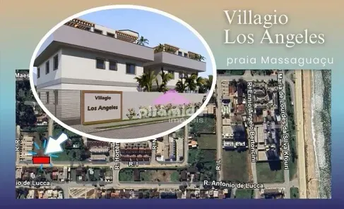 Casa de Condomínio com 2 Quartos à venda, 43m² no Balneário Gardem Mar, Caraguatatuba