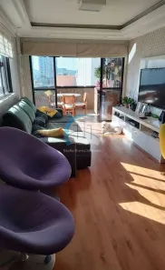Apartamento com 3 Quartos à venda, 136m² no Ponta da Praia, Santos