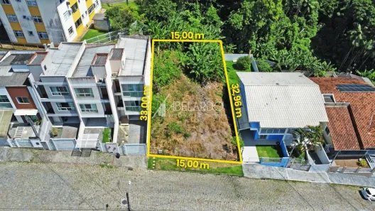 Lote/Terreno à venda, 494m² no Velha, Blumenau