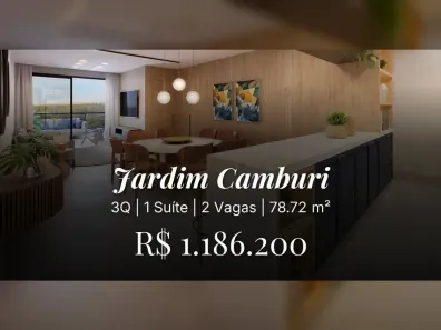Apartamento com 3 Quartos à venda, 78m² no Jardim Camburi, Vitória