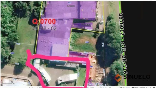 Lote/Terreno à venda, 1491m² no Rincão dos Ilhéus, Estância Velha