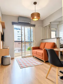 Apartamento com 1 Quarto para alugar, 38m² no Vila Nova Conceição, São Paulo