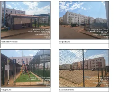 Apartamento com 2 Quartos à venda, 46m² no Loteamento Raquel Pimentel, Luziânia