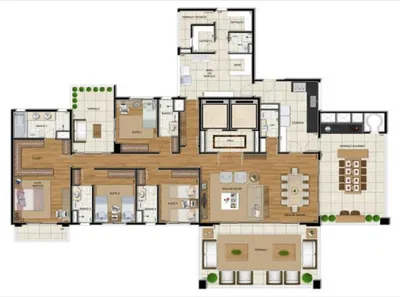 Apartamento com 4 Quartos à venda, 305m² no Moema, São Paulo