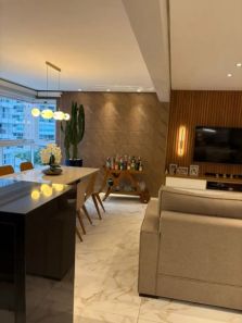 Apartamento com 3 Quartos à venda, 132m² no Ponta da Praia, Santos