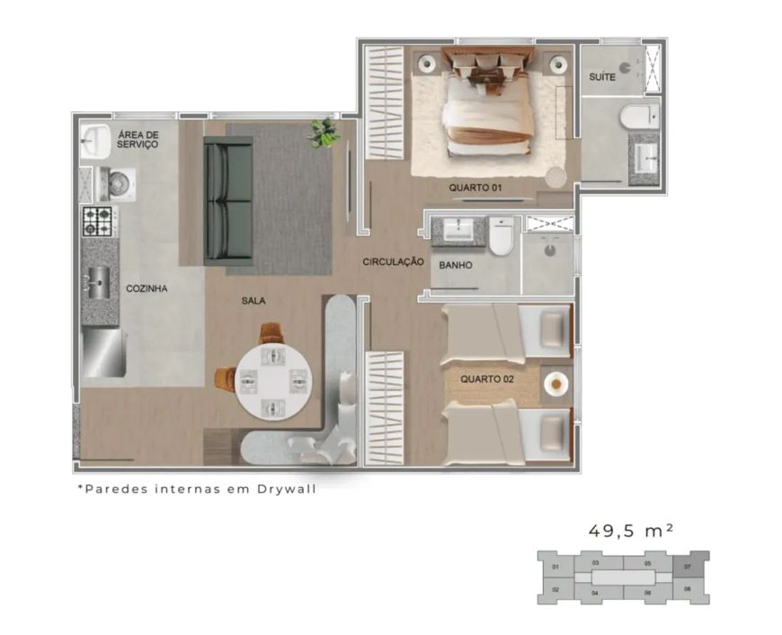 JARDINS RESIDENCE no São Joaquim, Contagem