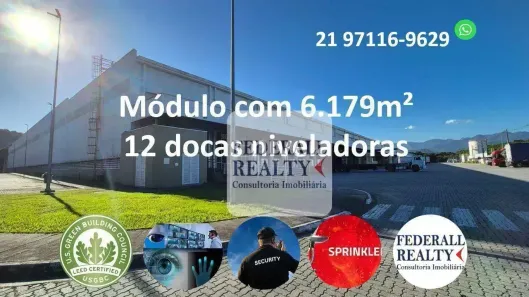 Galpão/Depósito/Armazém para alugar, 6179m² no Mantiquira, Duque de Caxias