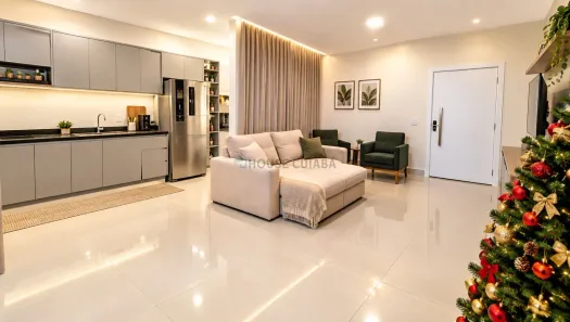 Casa de Condomínio com 3 Quartos à venda, 120m² no Condomínio Residencial Sicília Residence, Cuiabá