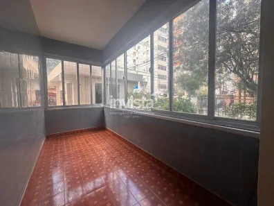 Apartamento com 3 Quartos para alugar, 134m² no Boqueirão, Santos