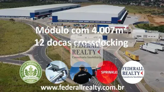 Galpão/Depósito/Armazém para alugar, 4006m² no Nova Carapina I, Serra