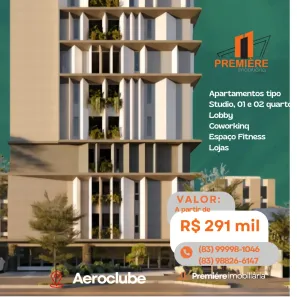 Apartamento com 1 Quarto à venda, 27m² no Jardim Oceania, João Pessoa