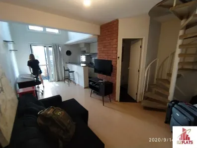 Flat com 1 Quarto para alugar, 52m² no Moema, São Paulo