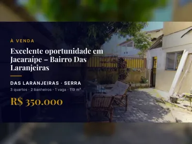 Casa com 3 Quartos à venda, 119m² no das Laranjeiras, Serra