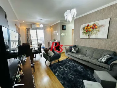 Apartamento com 3 Quartos à venda, 69m² no Areia Branca, Santos