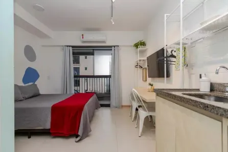 Kitnet com 1 Quarto à venda, 25m² no Brooklin Paulista, São Paulo