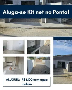 Kitnet com 1 Quarto para alugar, 22m² no Praia do Pontal, Palhoça