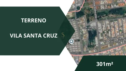 Lote/Terreno à venda, 301m² no Vila Santa Cruz, Franca