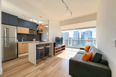 Apartamento com 1 Quarto à venda, 55m² no Santo Amaro, São Paulo