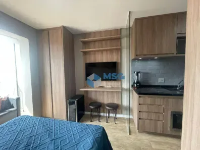 Apartamento com 1 Quarto para alugar, 25m² no Jardim das Acácias, São Paulo