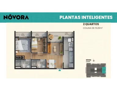 Apartamento com 3 Quartos à venda, 68m² no Praça da Bandeira, Rio de Janeiro