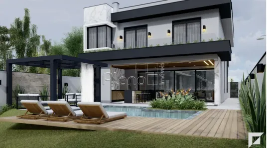Casa de Condomínio com 4 Quartos à venda, 336m² no Swiss Park, Campinas