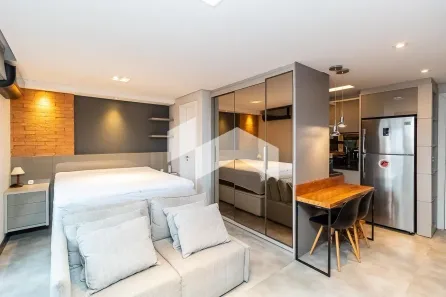 Apartamento com 1 Quarto para alugar, 35m² no Centro, Curitiba