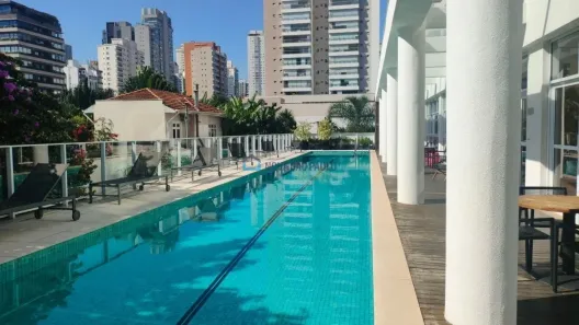 Apartamento com 1 Quarto à venda, 42m² no Cidade Monções, São Paulo