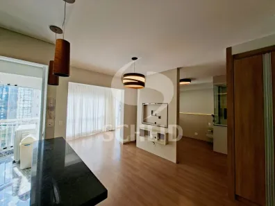 Apartamento com 1 Quarto para alugar, 54m² no Cidade Monções, São Paulo
