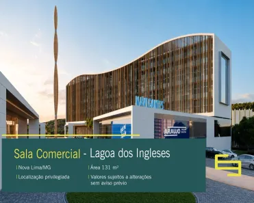 Sala Comercial à venda, 131m² no Alphaville - Lagoa dos Ingleses, Nova Lima