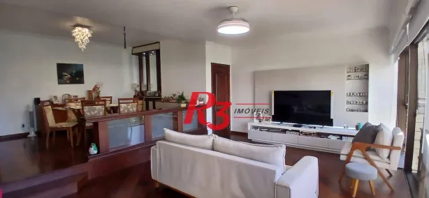Apartamento com 3 Quartos à venda, 155m² no Gonzaga, Santos