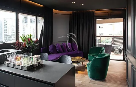 Apartamento com 1 Quarto para venda ou aluguel, 49m² no Vila Olímpia, São Paulo