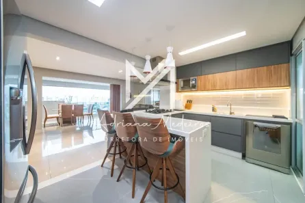 Apartamento com 3 Quartos para alugar, 124m² no Jardim da Glória, São Paulo