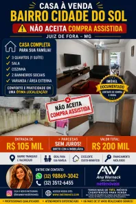 Casa com 3 Quartos à venda, 150m² no Cidade do Sol, Juiz de Fora