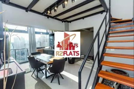 Apartamento com 1 Quarto para alugar, 80m² no Vila Olímpia, São Paulo