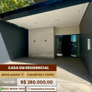 Casa com 2 Quartos à venda, 200m² no Novo Aleixo, Manaus