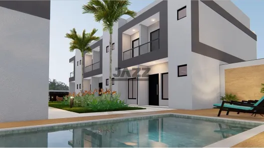 Casa de Condomínio com 2 Quartos à venda, 76m² no Capricórnio II, Caraguatatuba