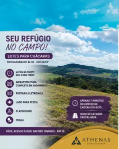 Lote/Terreno à venda, 500m² no Chácara Tropical (Caucaia do Alto), Cotia