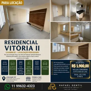 Apartamento com 2 Quartos para alugar, 43m² no Panorama (Polvilho), Cajamar