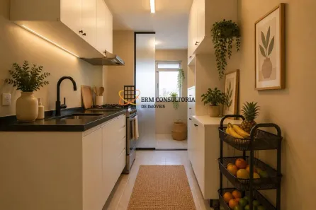 Apartamento com 2 Quartos à venda, 59m² no Vila Gumercindo, São Paulo