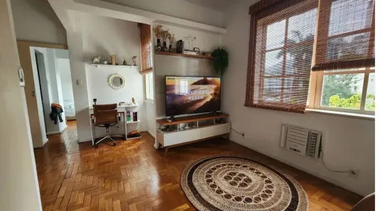 Apartamento com 1 Quarto à venda, 62m² no Humaitá, Rio de Janeiro