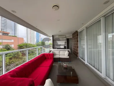 Apartamento com 3 Quartos para alugar, 225m² no Cidade Monções, São Paulo