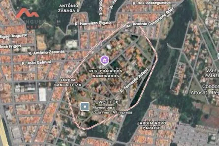 Lote/Terreno à venda, 500m² no Residencial Praia dos Namorados, Americana